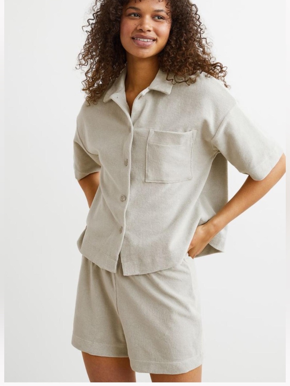 H&M terry cloth set